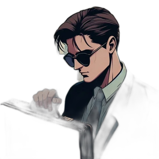 jacket, comic book art, cyberpunk, concept art transparent PNG cut-out
