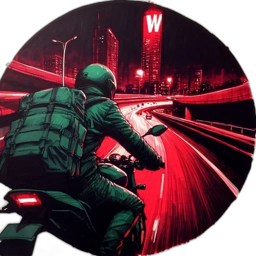 jacket, weapon, comic book art, concept art transparent PNG cut-out