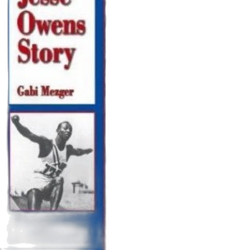 cover, jesse, owens, story transparent PNG cut-out