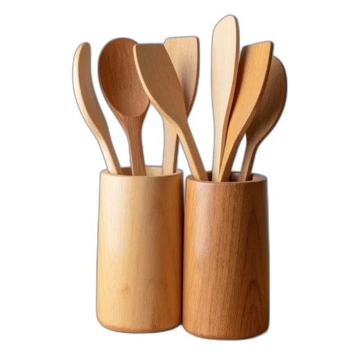 furniture, food, 3d render, wooden transparent PNG cut-out