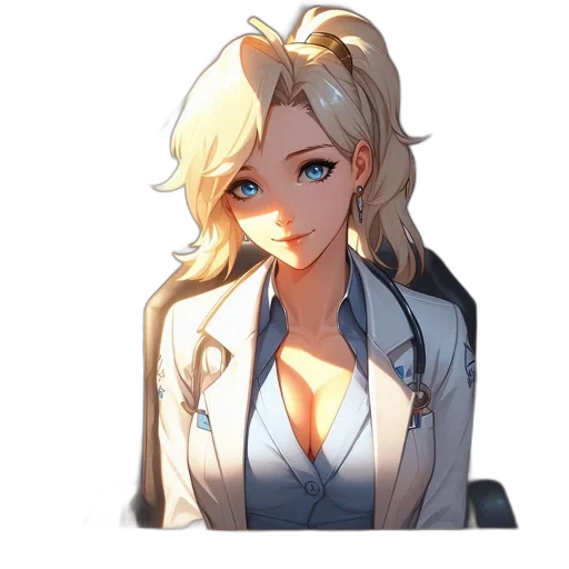 staff, face, robot, anime transparent PNG cut-out