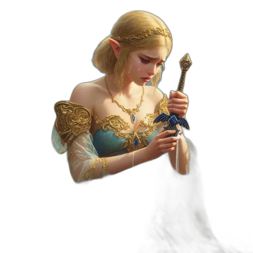 sword, staff, dress, weapon transparent PNG cut-out