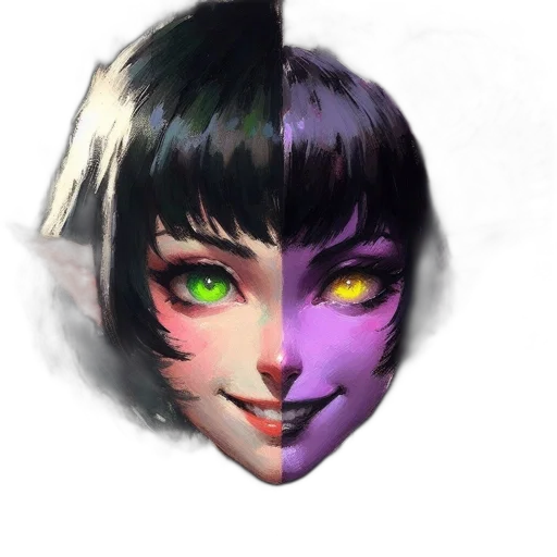 face, mask, robot, creature transparent PNG cut-out