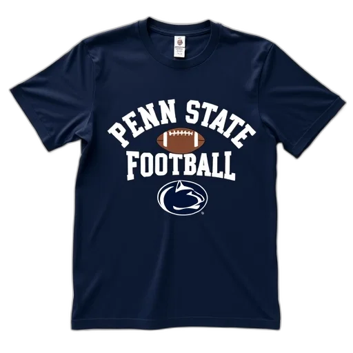 navy, blue, t-shirt, text transparent PNG cut-out
