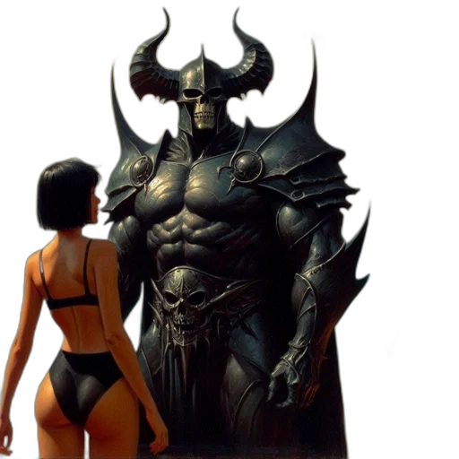 creature, concept art, fantasy art, comic book art transparent PNG cut-out