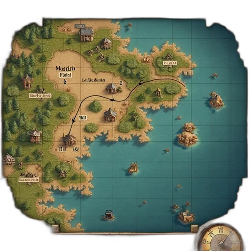 concept art, fantasy art, pixel art, fog transparent PNG cut-out
