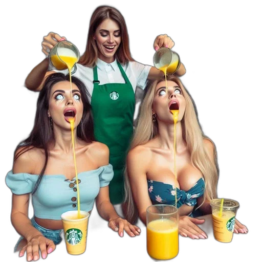 food, staff, concept art, photorealistic transparent PNG cut-out