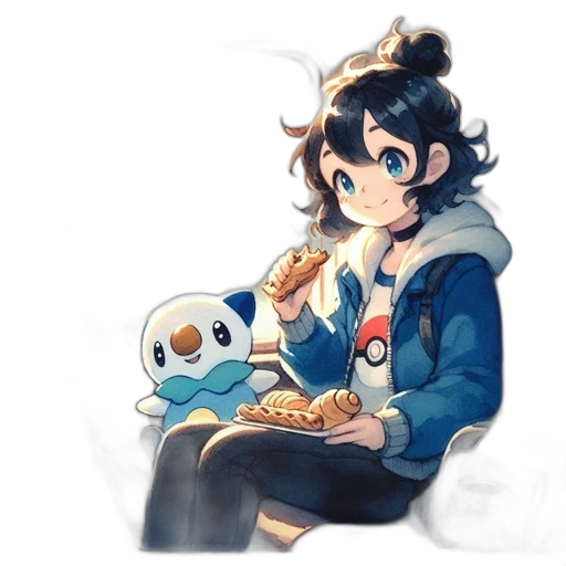 food, staff, animal, pixel art transparent PNG cut-out