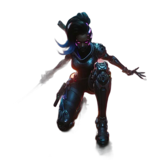 staff, weapon, sword, robot transparent PNG cut-out