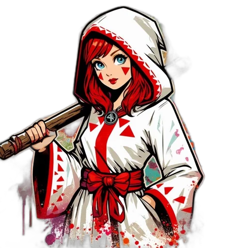 staff, weapon, sword, dress transparent PNG cut-out