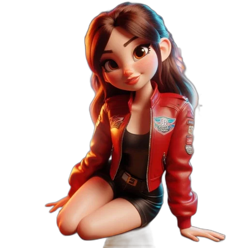 jacket, cartoon, concept art, fantasy art transparent PNG cut-out