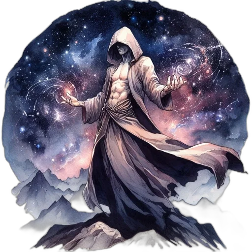 staff, fantasy art, concept art, comic book art transparent PNG cut-out
