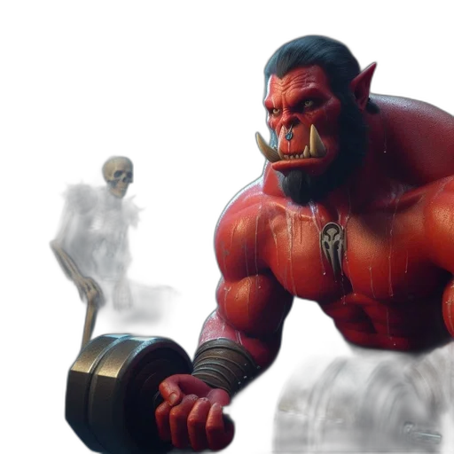 concept art, 3d render, fantasy art, comic book art transparent PNG cut-out