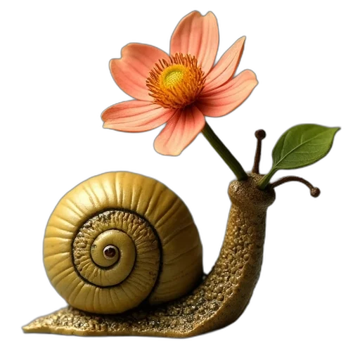flower, animal, staff, creature transparent PNG cut-out