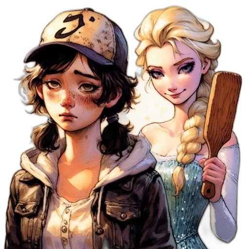 hat, comic book art, cartoon, concept art transparent PNG cut-out