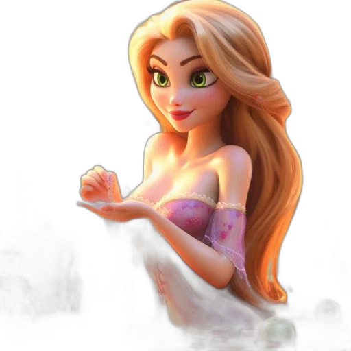 dress, fantasy art, 3d render, concept art transparent PNG cut-out