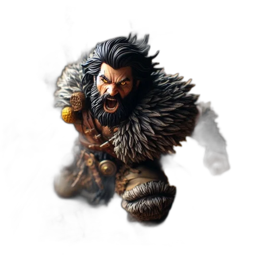 creature, animal, dragon, staff transparent PNG cut-out