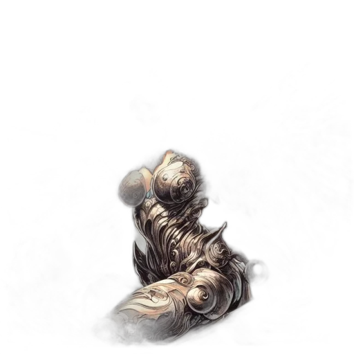 creature, animal, hair, dragon transparent PNG cut-out