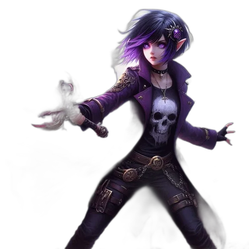 staff, jacket, concept art, fantasy art transparent PNG cut-out