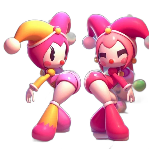 3d render, concept art, pixel art, vaporwave transparent PNG cut-out