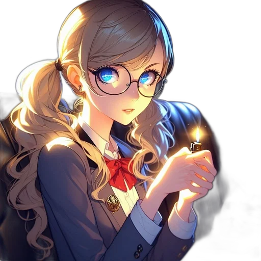 staff, crown, face, jacket transparent PNG cut-out
