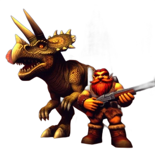 dragon, staff, weapon, creature transparent PNG cut-out