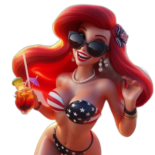 cartoon, 3d render, comic book art, concept art transparent PNG cut-out
