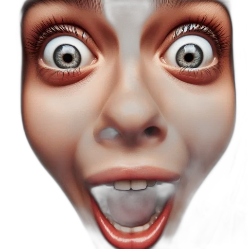 face, mask, creature, robot transparent PNG cut-out