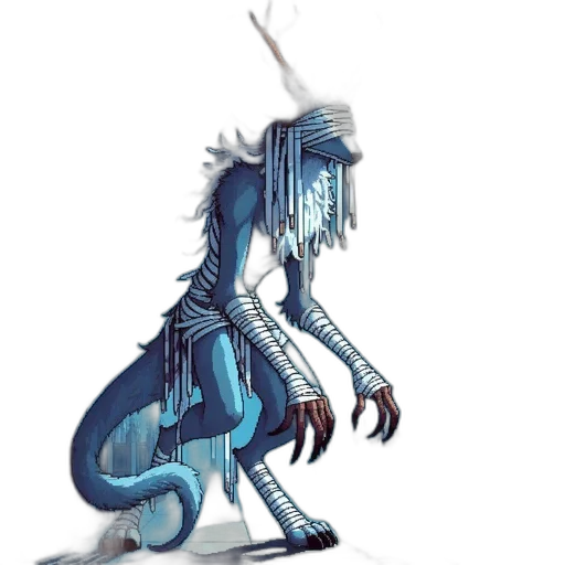 robot, creature, dragon, sword transparent PNG cut-out