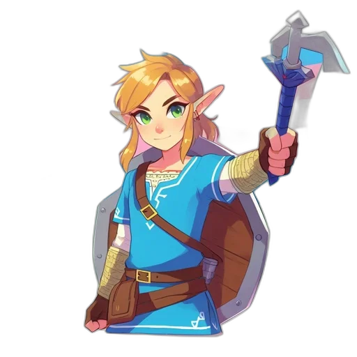 sword, staff, weapon, pixel art transparent PNG cut-out
