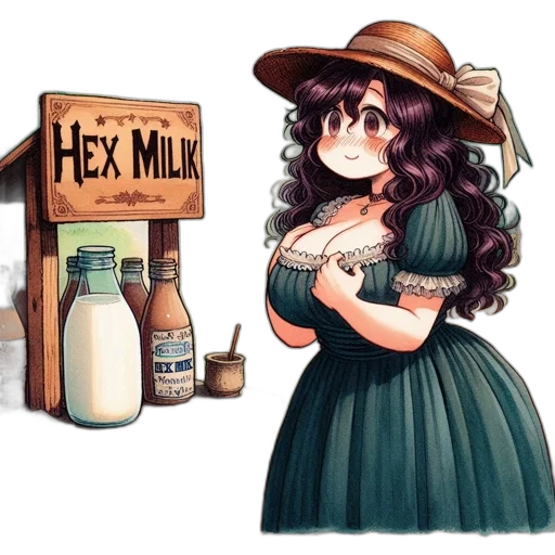 bottle, dress, food, watercolor transparent PNG cut-out