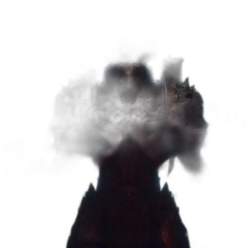 dragon, jacket, mask, crown transparent PNG cut-out