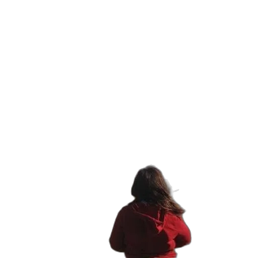 jacket, dress, hair, creature transparent PNG cut-out