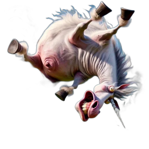 animal, creature, dragon, staff transparent PNG cut-out