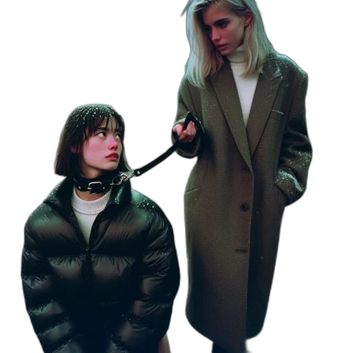 jacket, concept art, cyberpunk, photorealistic transparent PNG cut-out
