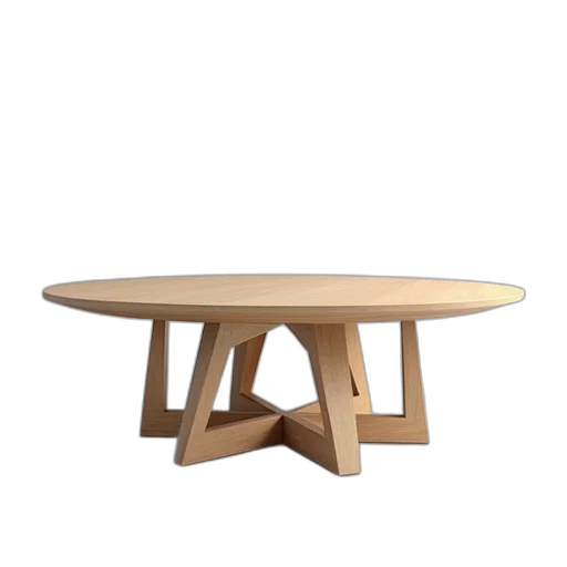 furniture, 3d render, earth tones, table transparent PNG cut-out
