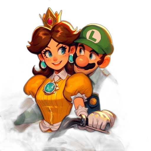 crown, dress, pixel art, concept art transparent PNG cut-out