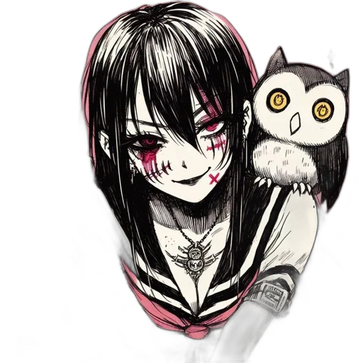 mask, creature, anime, cartoon transparent PNG cut-out