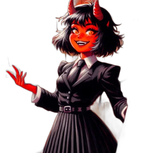 staff, mask, creature, dress transparent PNG cut-out