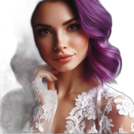 dress, face, jewelry, hair transparent PNG cut-out