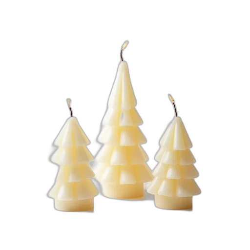 3d render, small, set, christmas transparent PNG cut-out