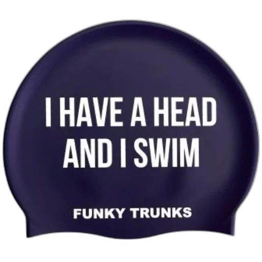 hat, navy, blue, swim transparent PNG cut-out