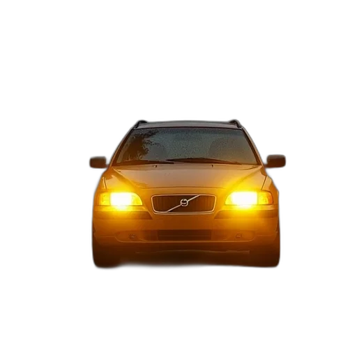 car, face, 3d render, photorealistic transparent PNG cut-out