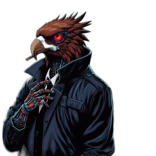 jacket, mask, animal, creature transparent PNG cut-out