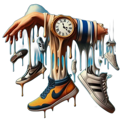 shoes, concept art, fantasy art, cyberpunk transparent PNG cut-out