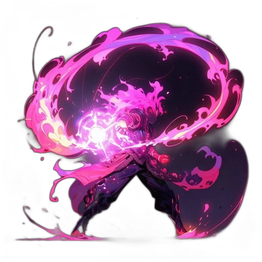 dragon, staff, creature, hair transparent PNG cut-out