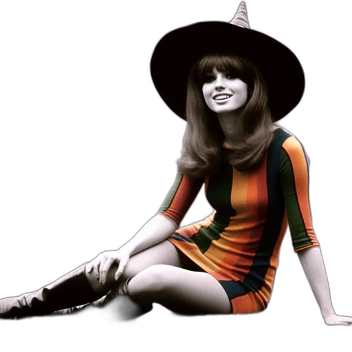 dress, hat, photorealistic, cartoon transparent PNG cut-out