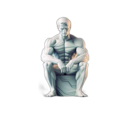 robot, furniture, face, creature transparent PNG cut-out