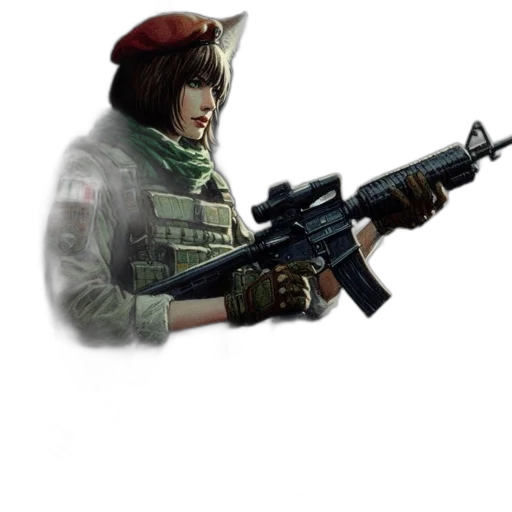 weapon, staff, jacket, animal transparent PNG cut-out