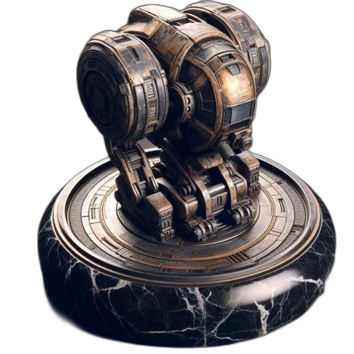 robot, weapon, crown, furniture transparent PNG cut-out